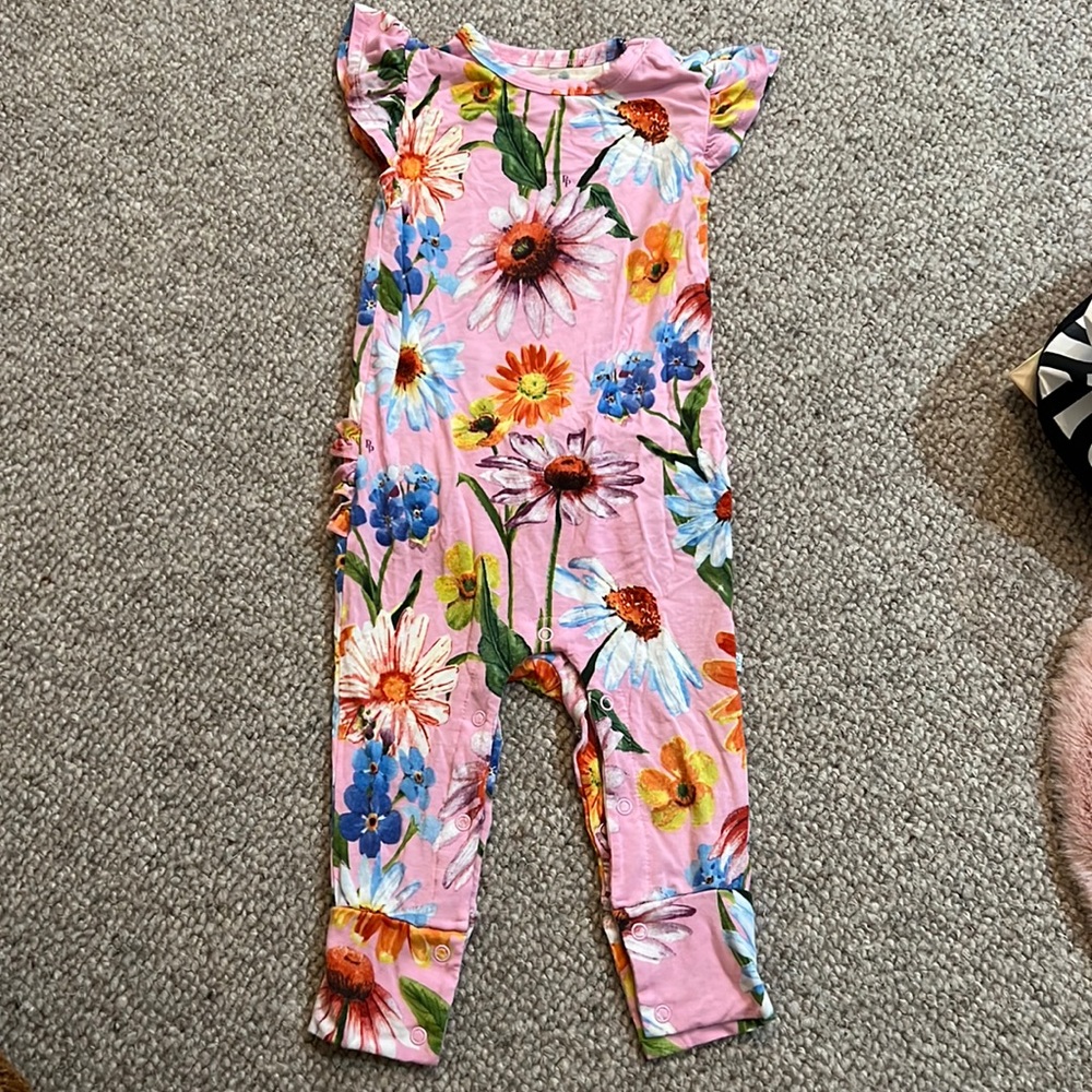 Posh Peanut girls ruffle jumper. 2t